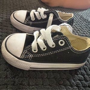 Excellent condition Baby Converse black